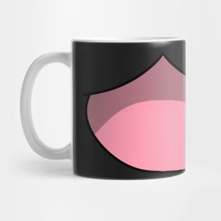 Happy Anime Mouth - Face Mask Mug